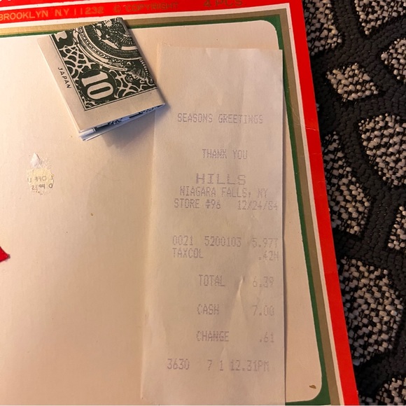 Vintage Santa money holders decorations from Gold Circle New Old Stock- 2 Pieces - Picture 8 of 10